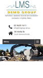 Mobile Screenshot of lmsgroup.net.au